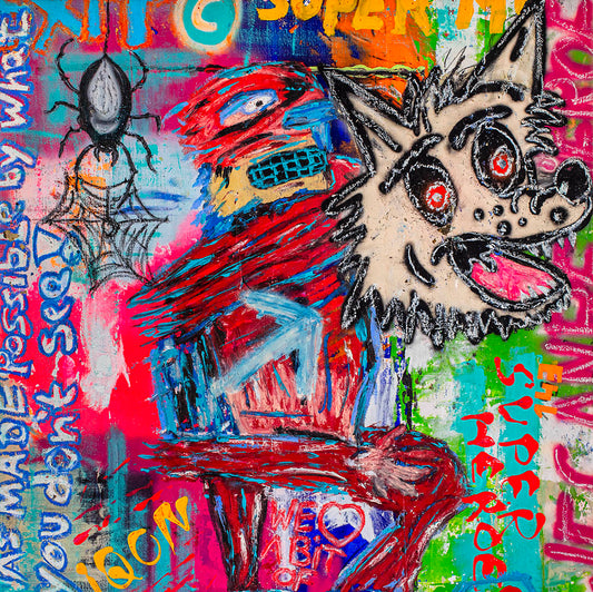 „Spider" 132x132 cm