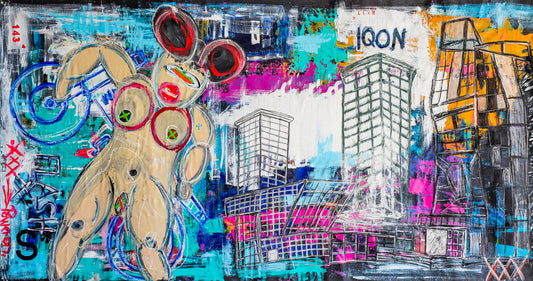 „Media Hafen“ 220x410 cm